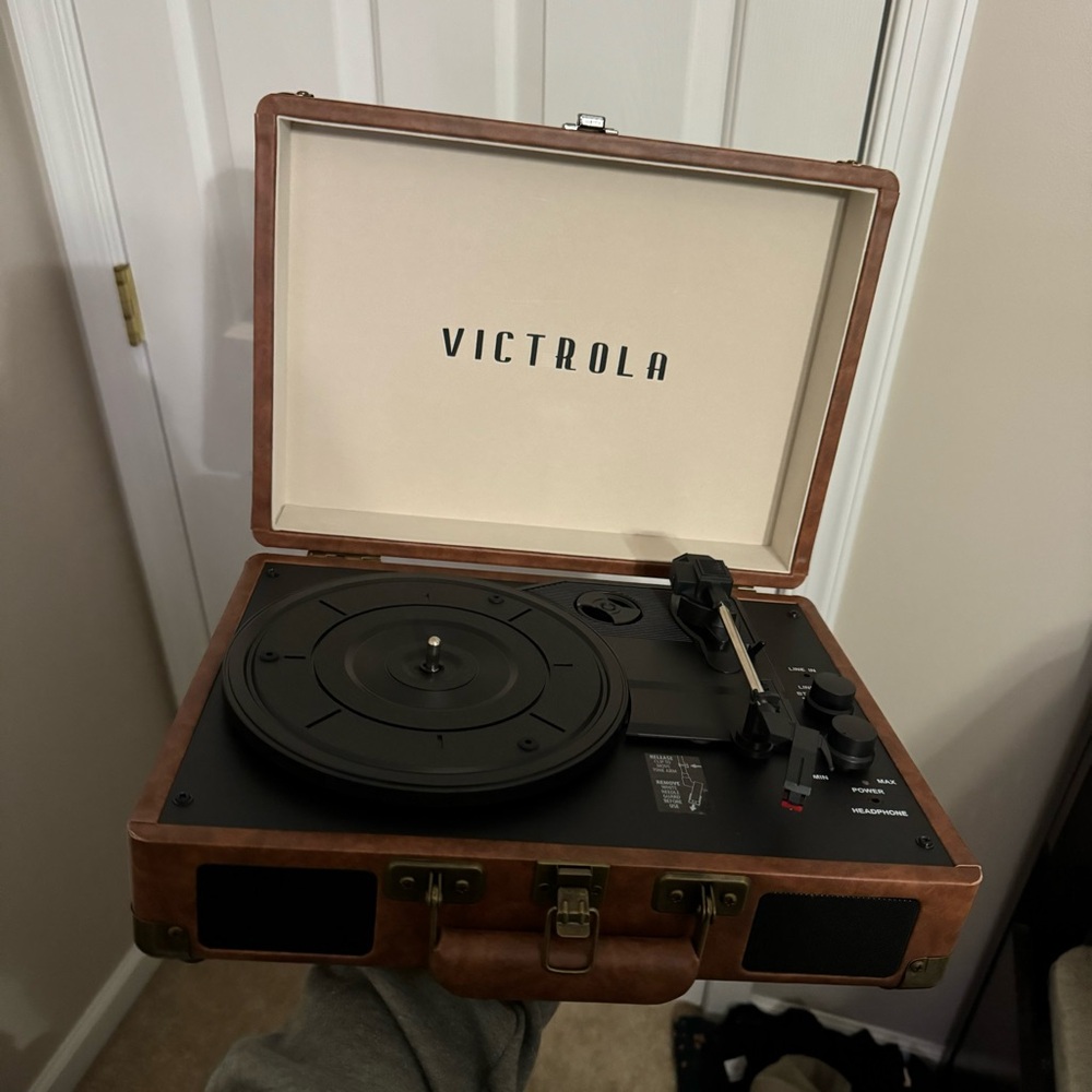 Victrola Vintage Portable Suitcase Record Player